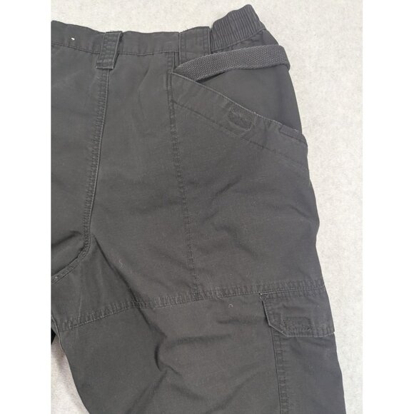 5.11 Tactical Series Pants Mens 36x30 Black Cargo Ripstop Polyester Hiking Work - Picture 9 of 13